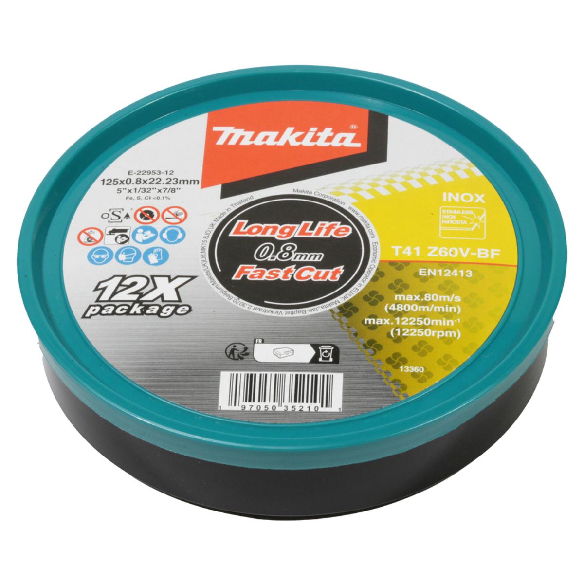 Makita Trennscheibe INOX 125x0,8 mm