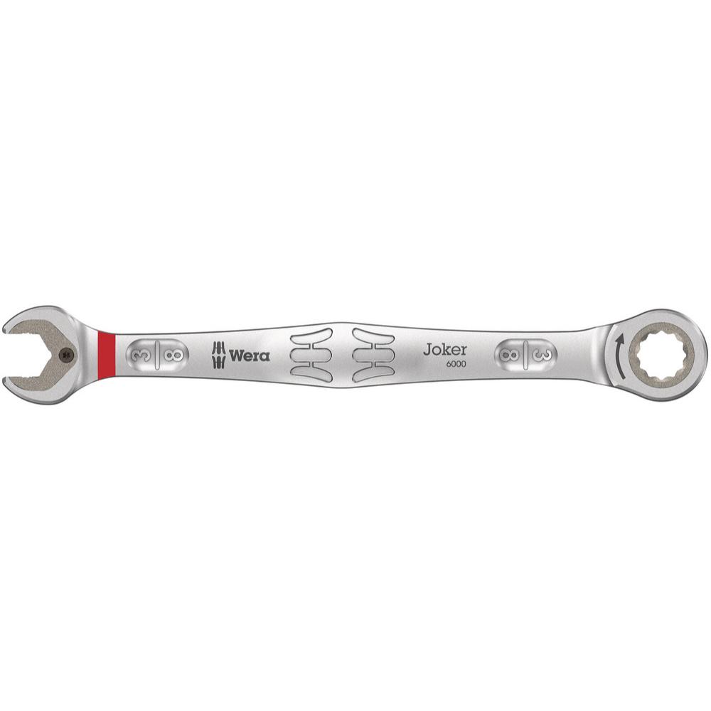 Wera 9632 Magnetleiste 6000 Joker Imperial 1 Maul-Ringratschenschlüssel-Satz