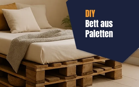 Palettenbett selber bauen