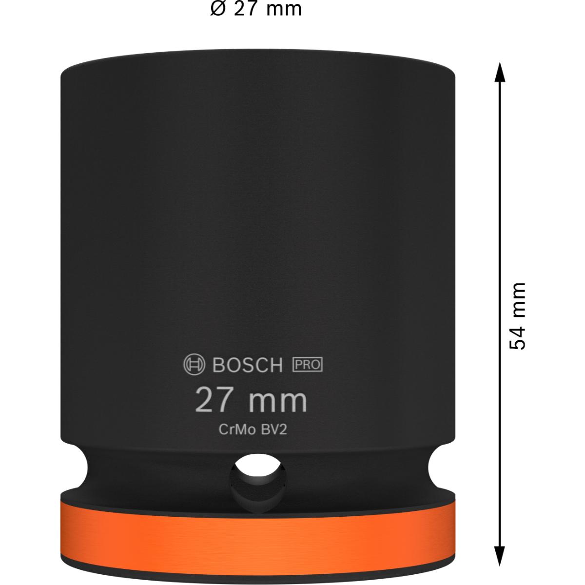 Bosch PRO Impact Socket, 3/4", Standard