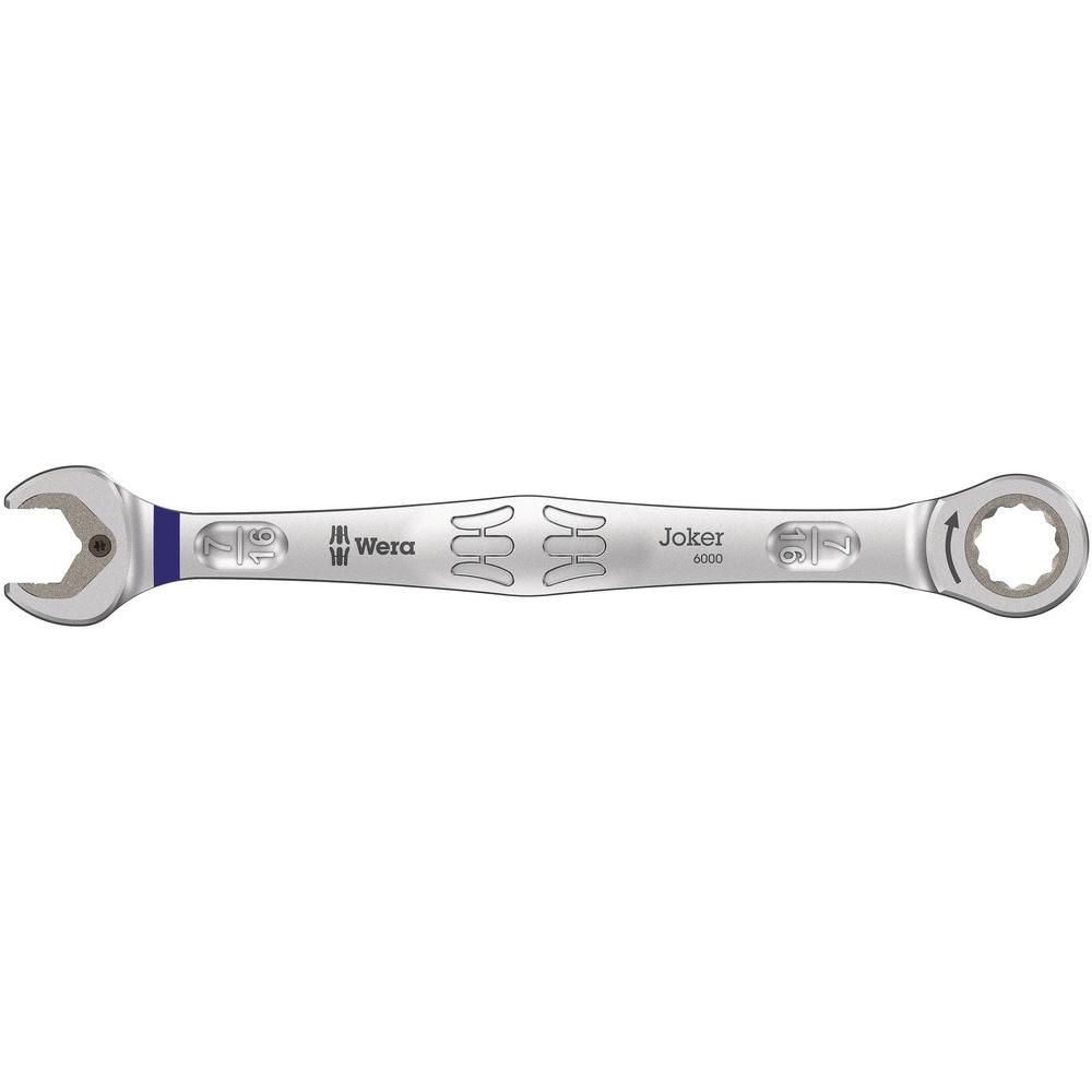 Wera 9632 Magnetleiste 6000 Joker Imperial 1 Maul-Ringratschenschlüssel-Satz