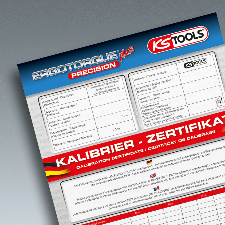 KS Tools 9x12mm ERGOTORQUE®precision Einsteck-Drehmomentschlüssel