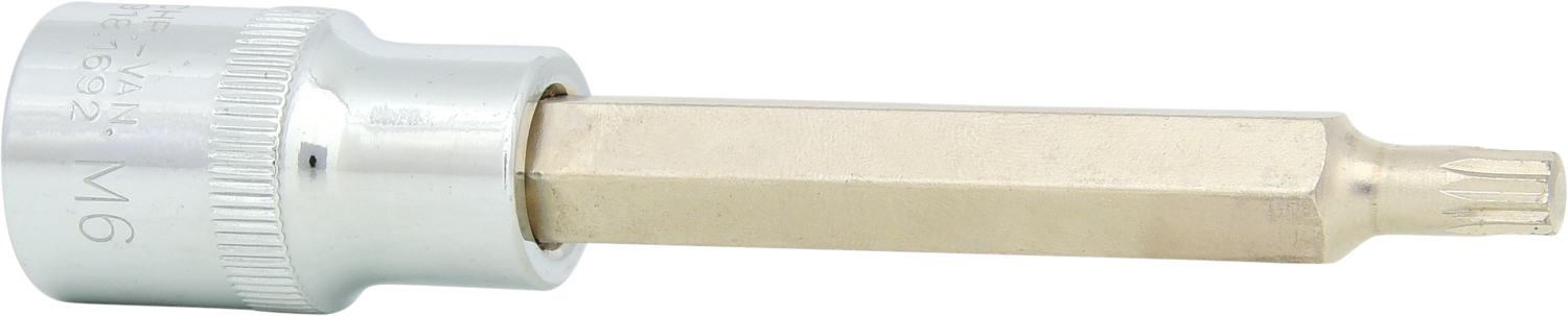 KS Tools 1/2" CHROMEplus Bit-Stecknuss, lang