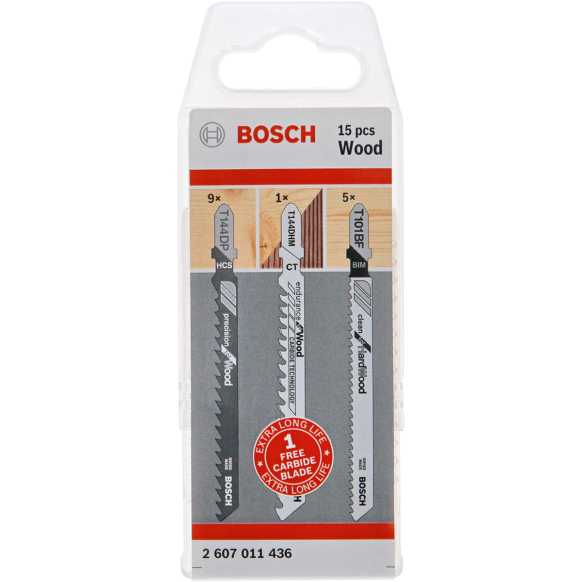 Bosch PRO JSB, Holz, 15er-Pack