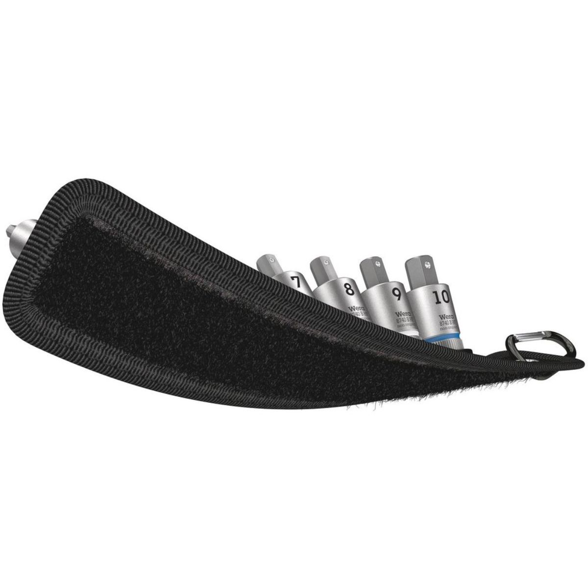 Wera Belt B 2 Zyklop Bitnuss-Satz Innensechskant, mit Haltefunktion, 3/8"-Antrieb, 8-teilig