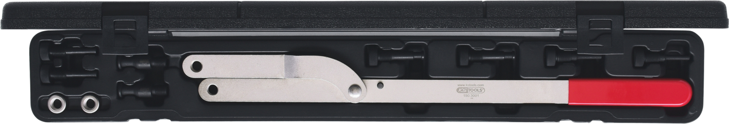 KS Tools Universal Riemenscheiben-Gegenhalter-Satz, 11-tlg