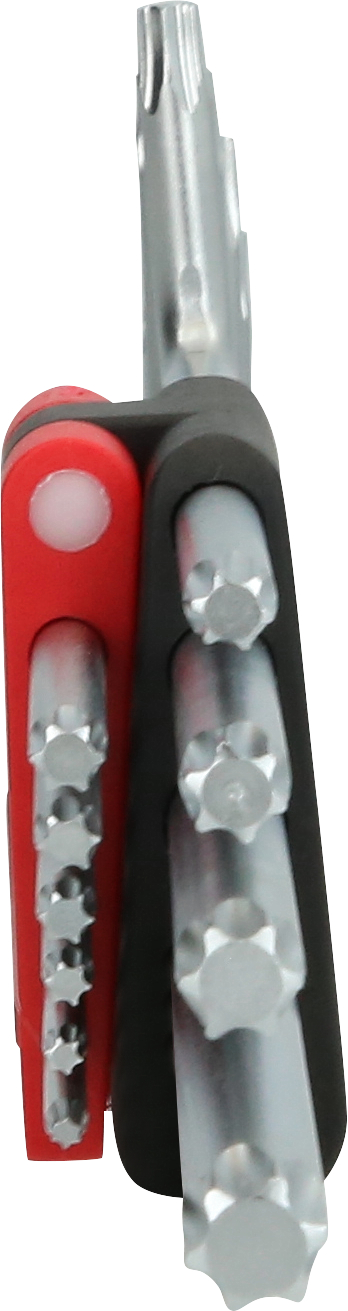 KS Tools Torx-Winkelstiftschlüssel-Satz, extra lang, 10-tlg