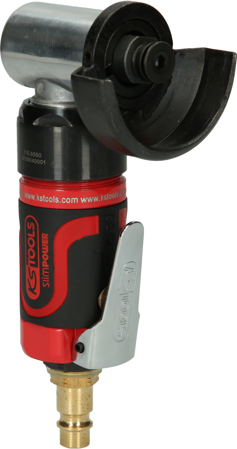 KS Tools 1/4" SlimPOWER Mini-Druckluft-Stab-Trennschleifer, kurz
