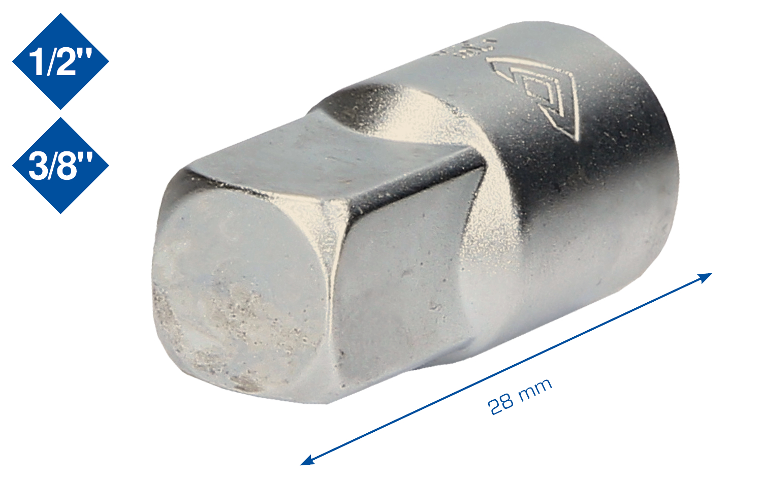 Brilliant Tools 3/8" Adapter auf 1/2" - BT021904