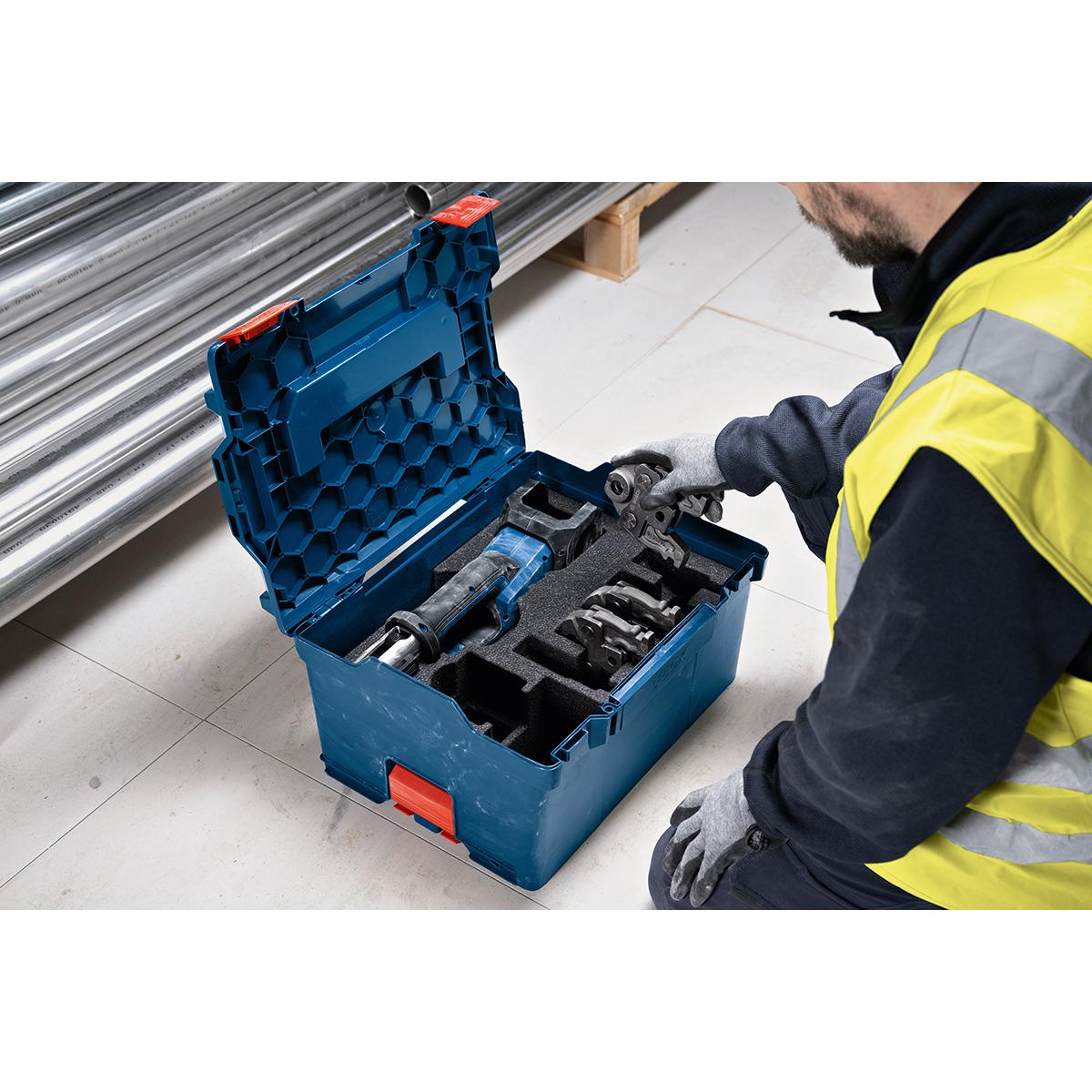 Bosch Akku-Presswerkzeug GPT 18V-19, L-BOXX 238, Kit U