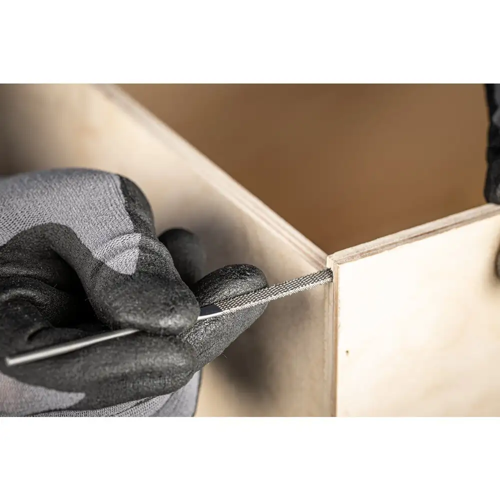 PFERD TOOLS Nadelraspel-Set 6-tlg. in Kunststofftasche 140mm Schweizer Hieb 2, für Holz, Kunststoff