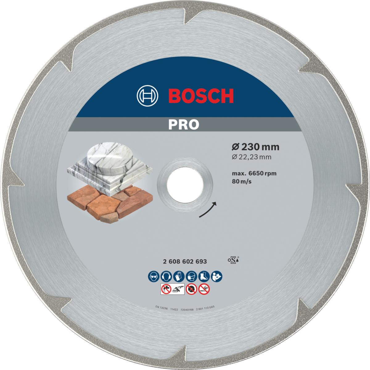 Bosch PRO Diamanttrennscheibe Best for Marble