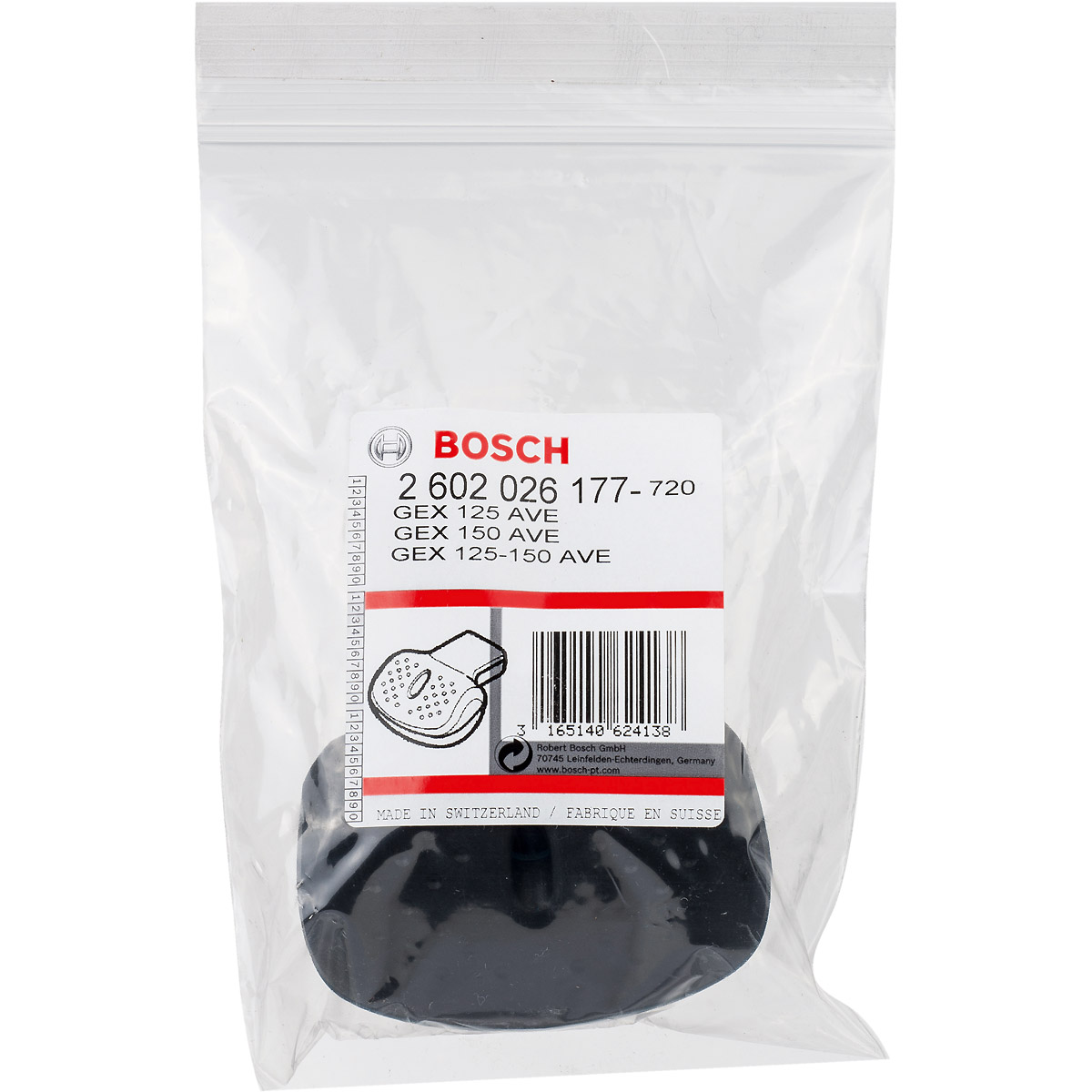 Bosch Handgriff für Exzenterschleifer, passend zu GEX 125-150 AVE Professional