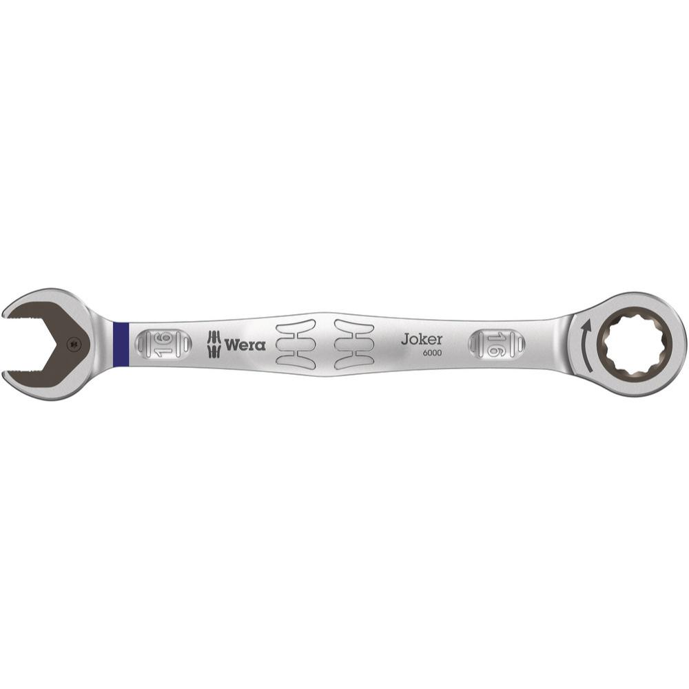 Wera 9630 Magnetleiste 6000 Joker 1 Maul-Ringratschenschlüssel-Satz