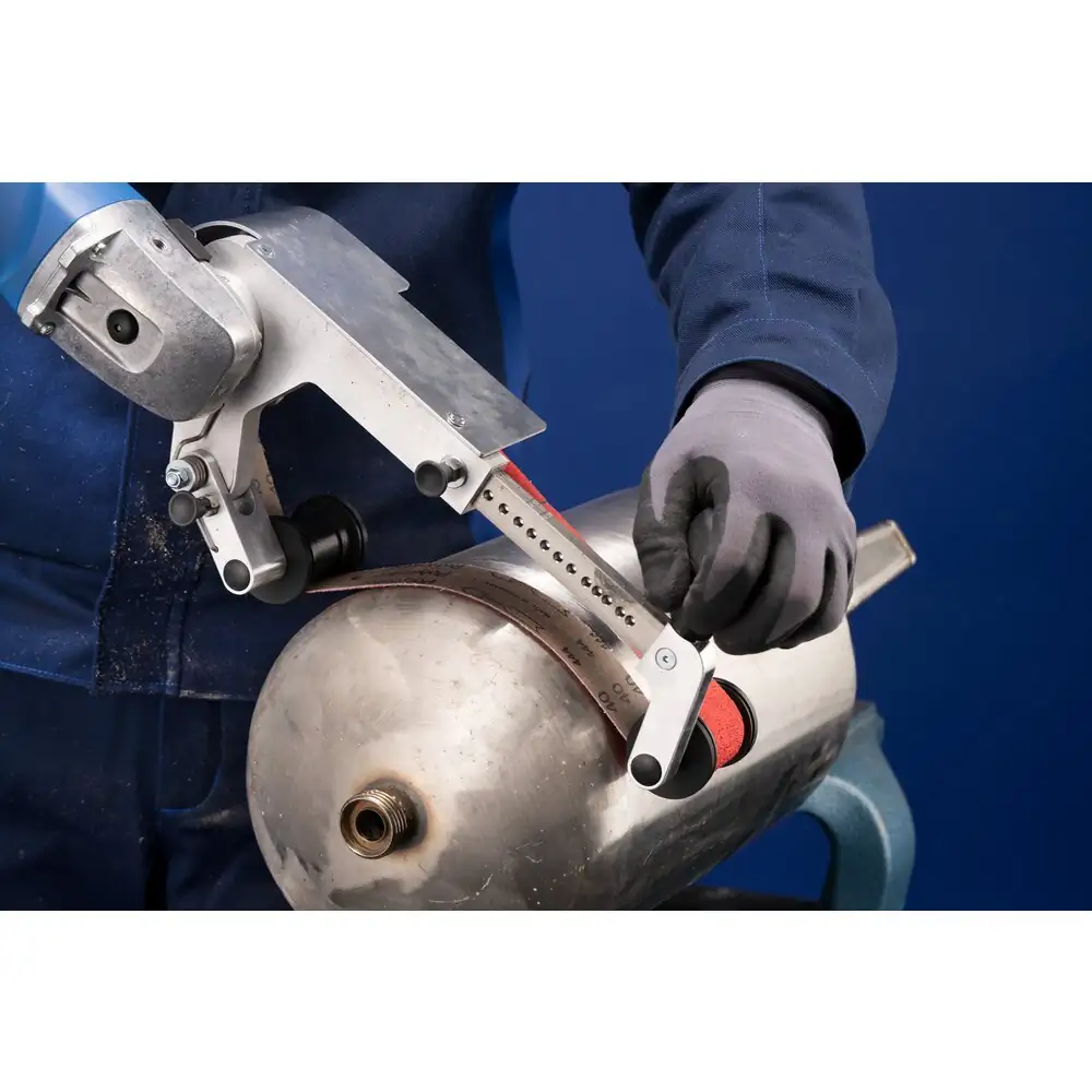 PFERD TOOLS Keramikkorn Schleifband BA CO-COOL für Edelstahl-Schliff mit Rohrbandschleifer