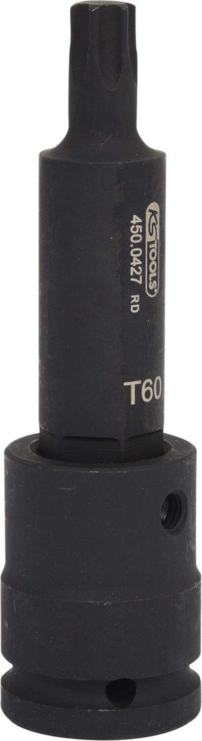 KS Tools 3/4" Kraft-Bit-Stecknuss Torx, lang