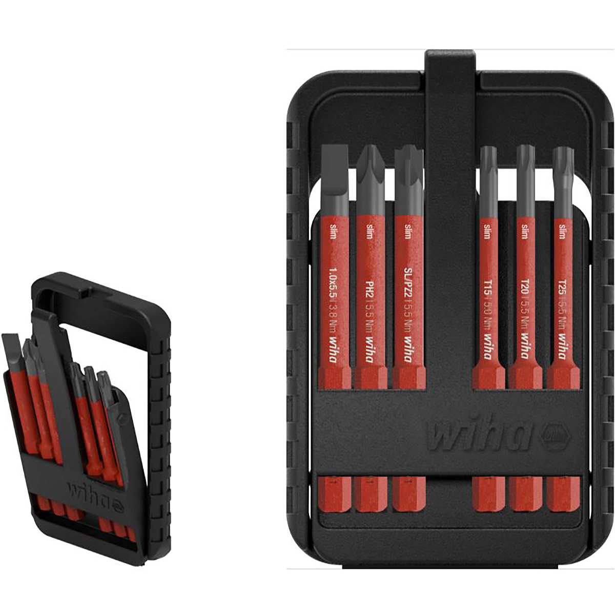 Wiha Bit Set slimBit electric gemischt, 6-teilges Set
