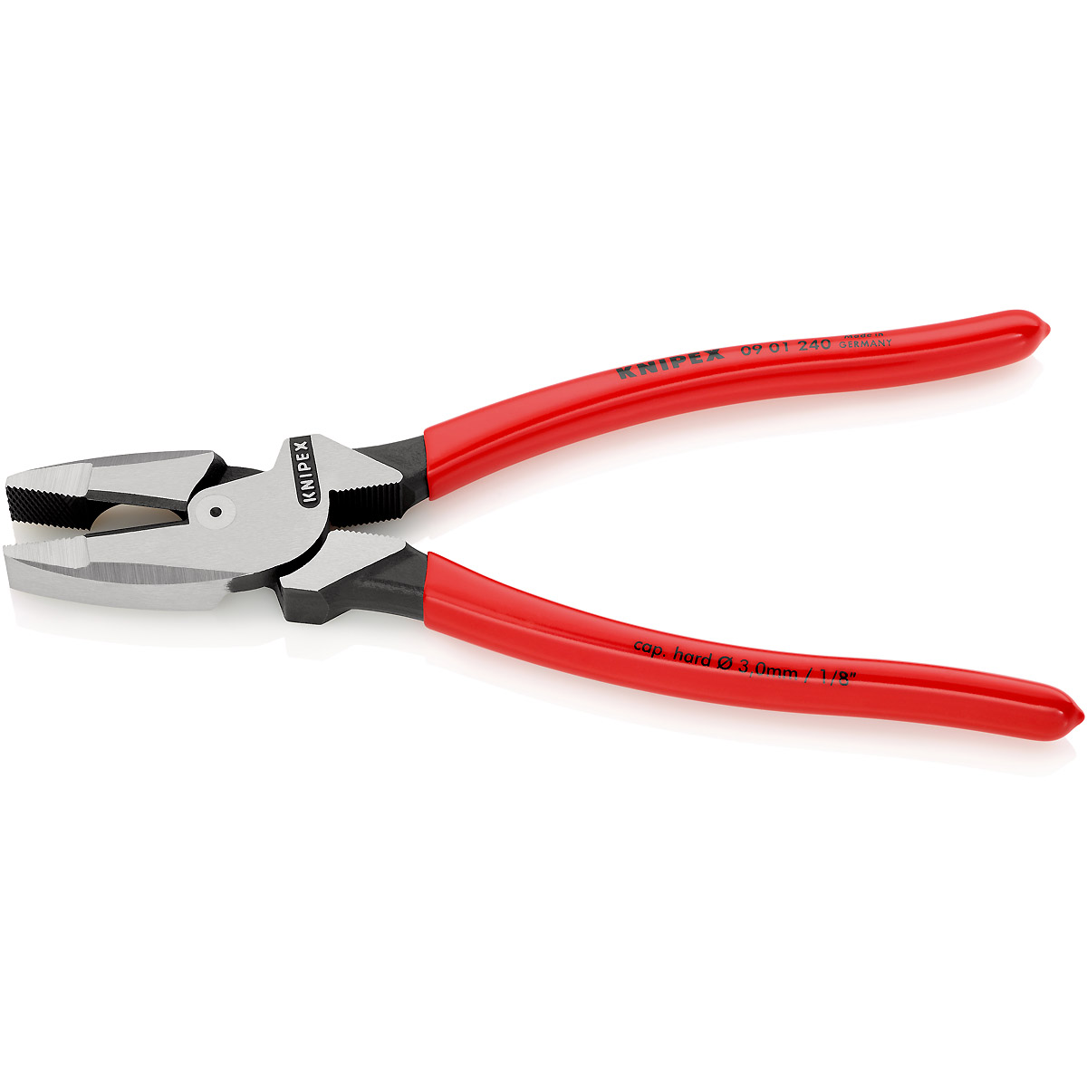 KNIPEX Kraft-Kombizange Lineman's Pliers atramentiert