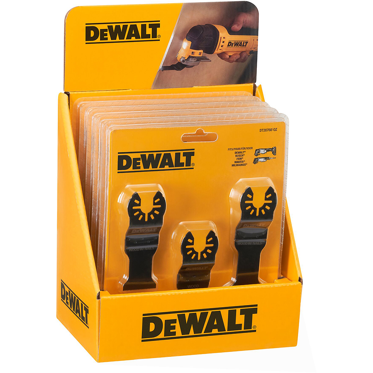 DEWALT Multi-Tool Sägeblatt Set 3-tlg.
