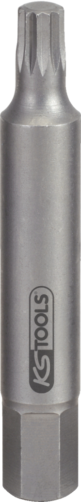 KS Tools 10mm Spezial-Bit Vielzahn, M8, 75mm