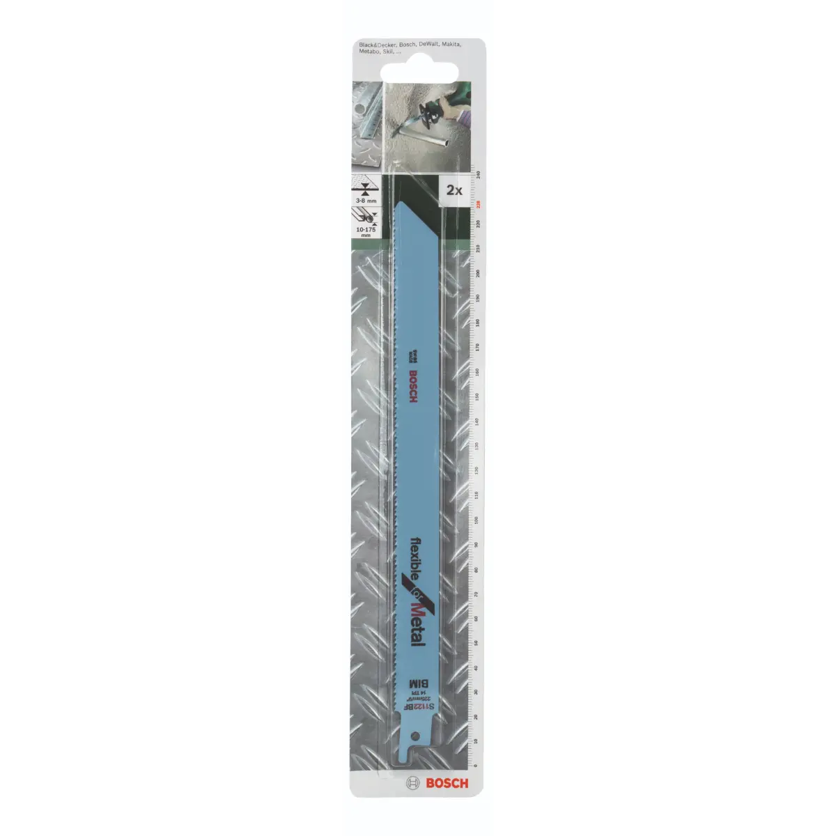 Bosch Säbelsägeblatt Bimetall, S 1122 BF Flexible for Metal