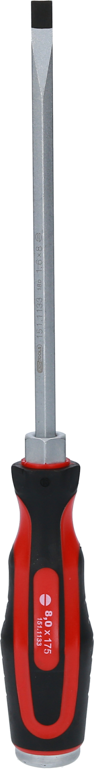 KS Tools ERGOTORQUEmax Schlitz-Schraubendreher