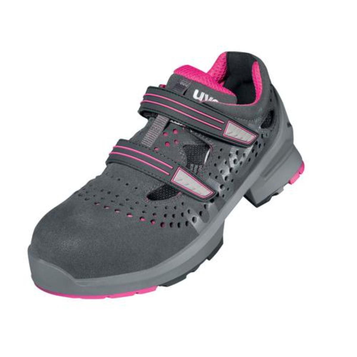uvex 1 ladies Sicherheitsschuh S1 Damen Sandale gelocht
