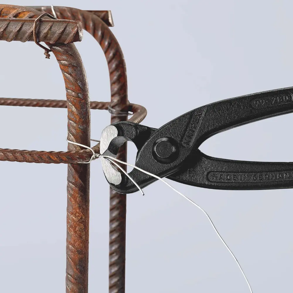 KNIPEX Monierzange (Rabitz- oder Flechterzange) schwarz atramentiert 280 mm