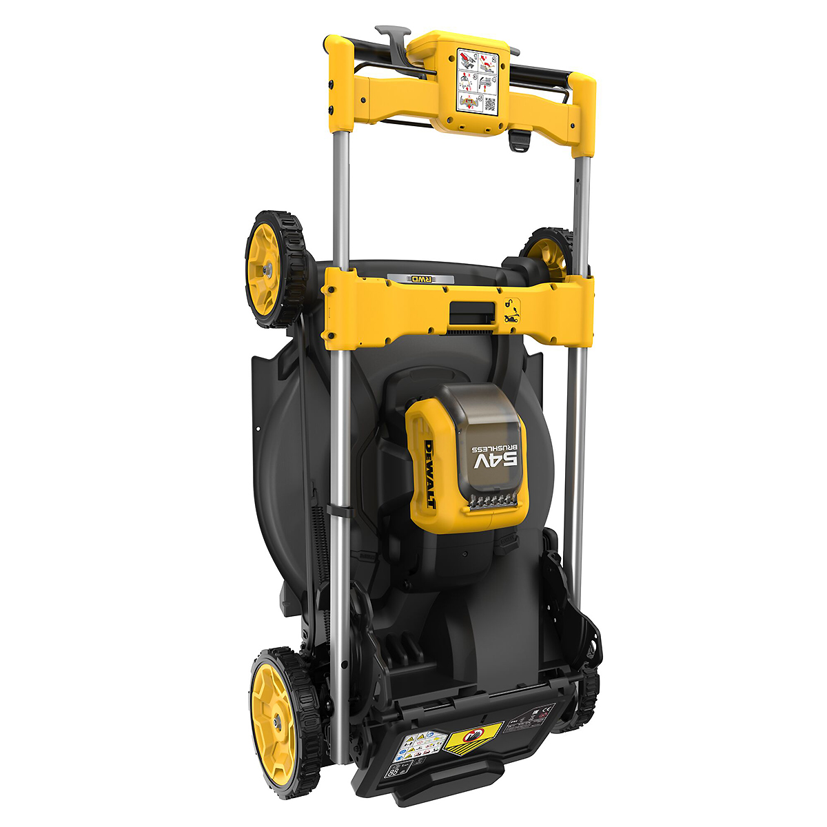 DEWALT Akku-Rasenmäher 54V 53cm Hinterradantrieb Basisversion