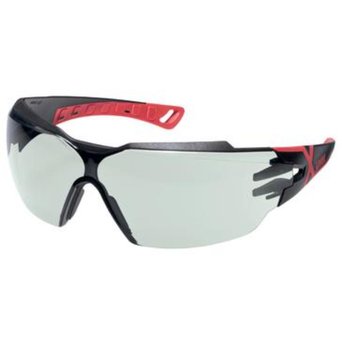 uvex Bügelbrille pheos cx2 Infrarotschutz 1,7 schwarz, rot