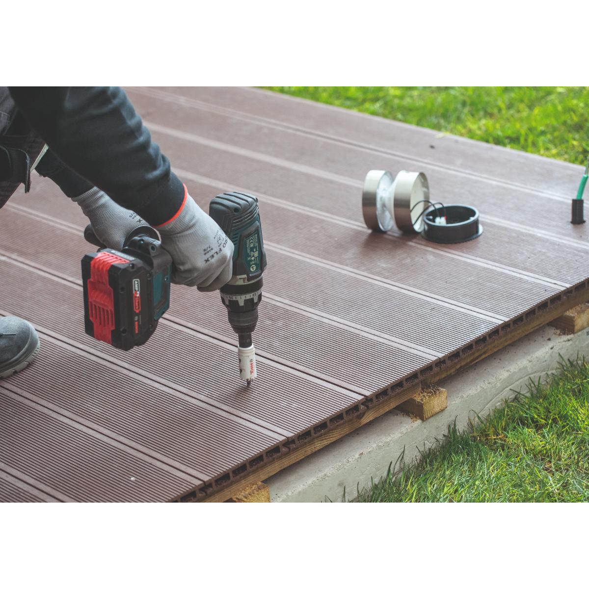 Bosch Multi Material Lochsäge mit Gewinde, 114 x 40 mm
