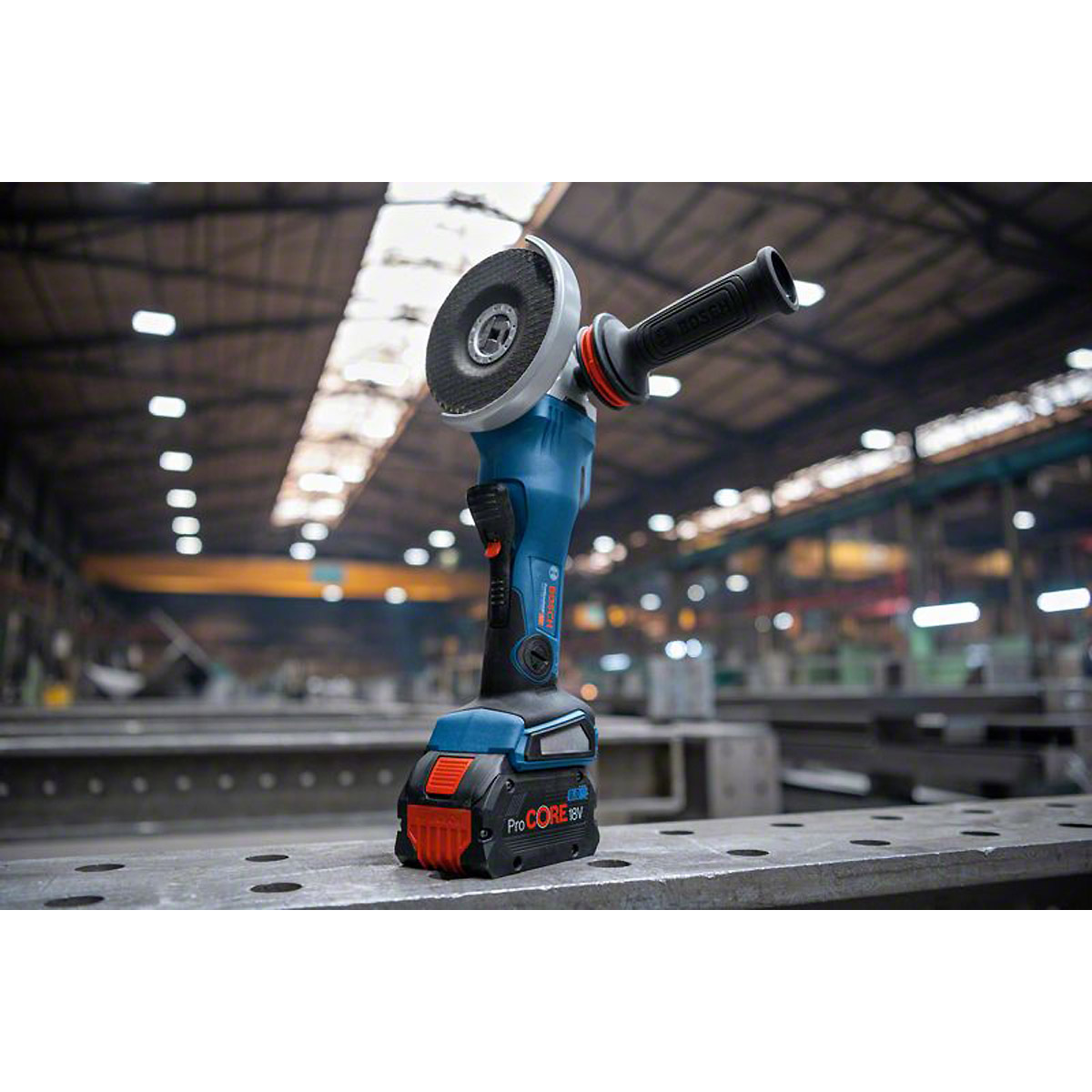 Bosch Akku-Winkelschleifer BITURBO mit X-LOCK GWX 18V-15 PSC