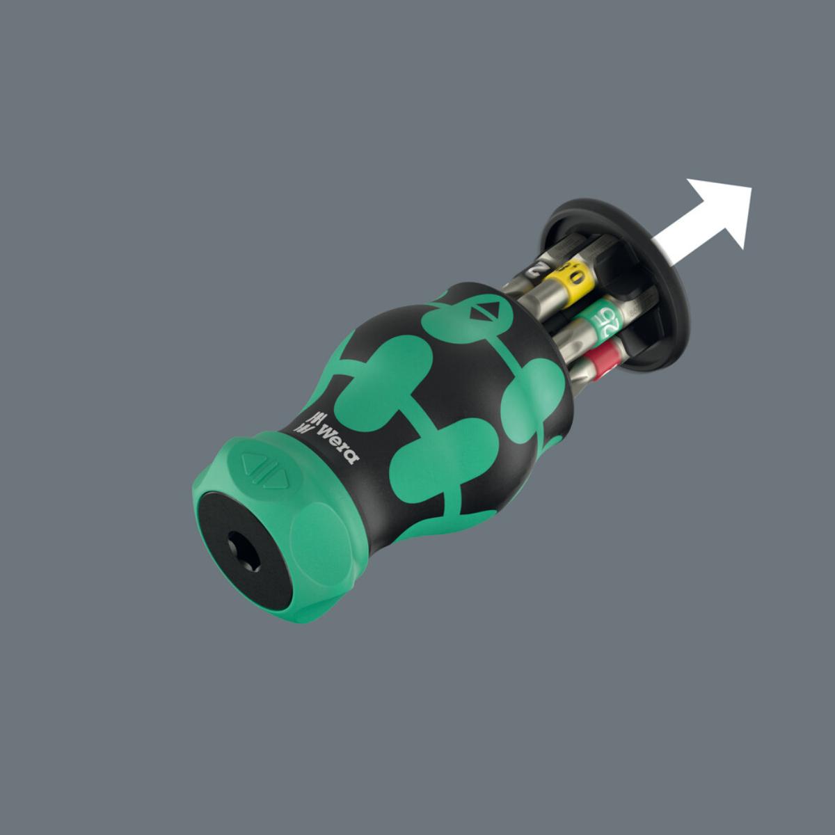 Wera Kraftform Kompakt Stubby Magazin RA 2, 6-teiliges Set