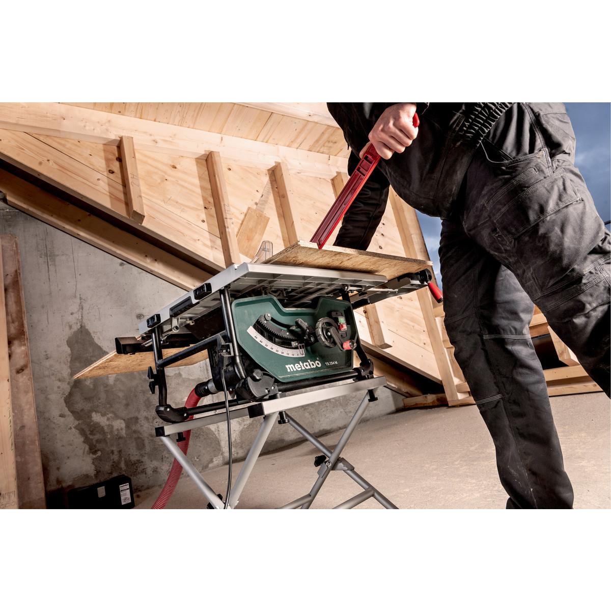 Metabo Set Tischkreissäge TS 254 M mit Untergestell TSU - Karton