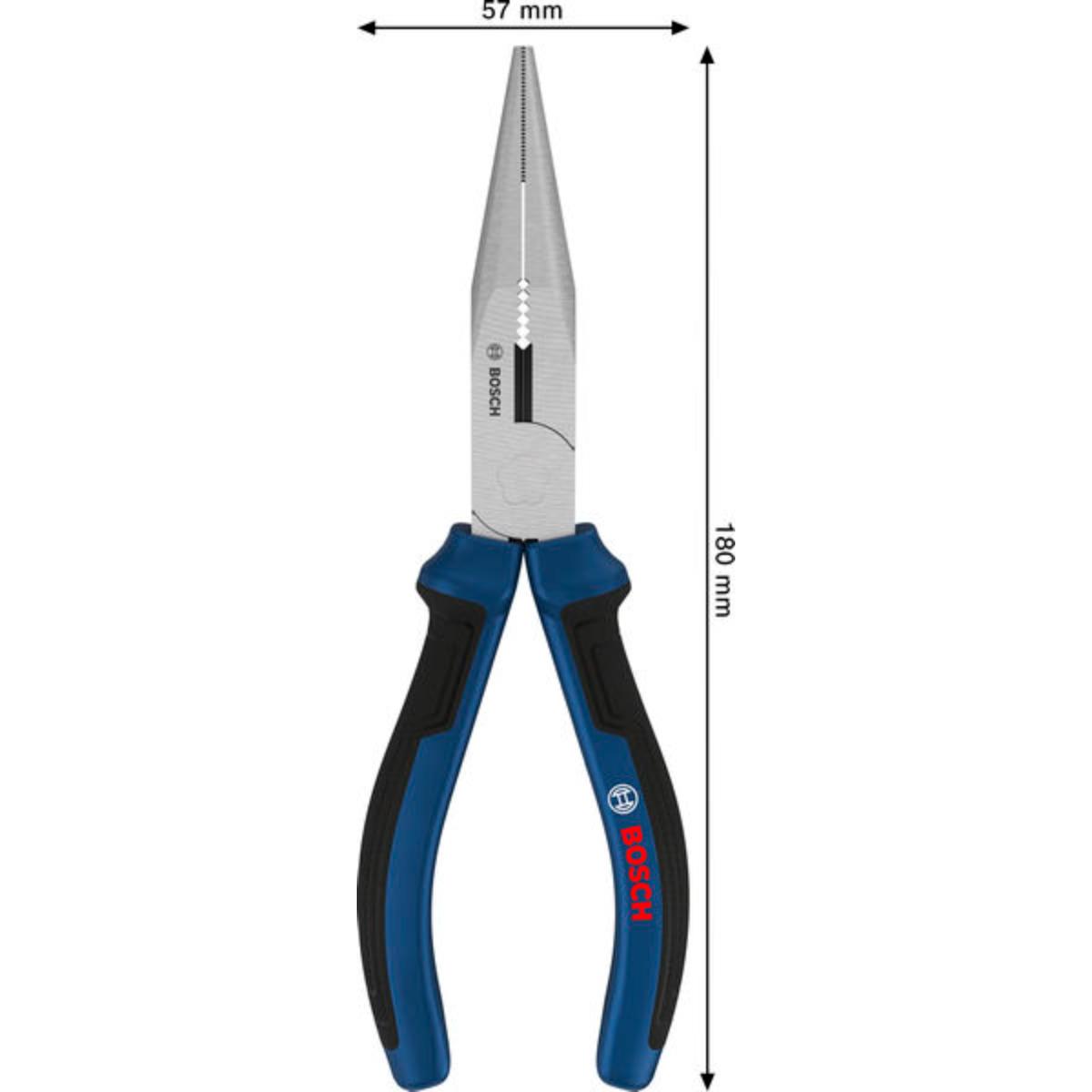 Bosch Spitzzangen 180 mm, Mehrkomponentengriffe