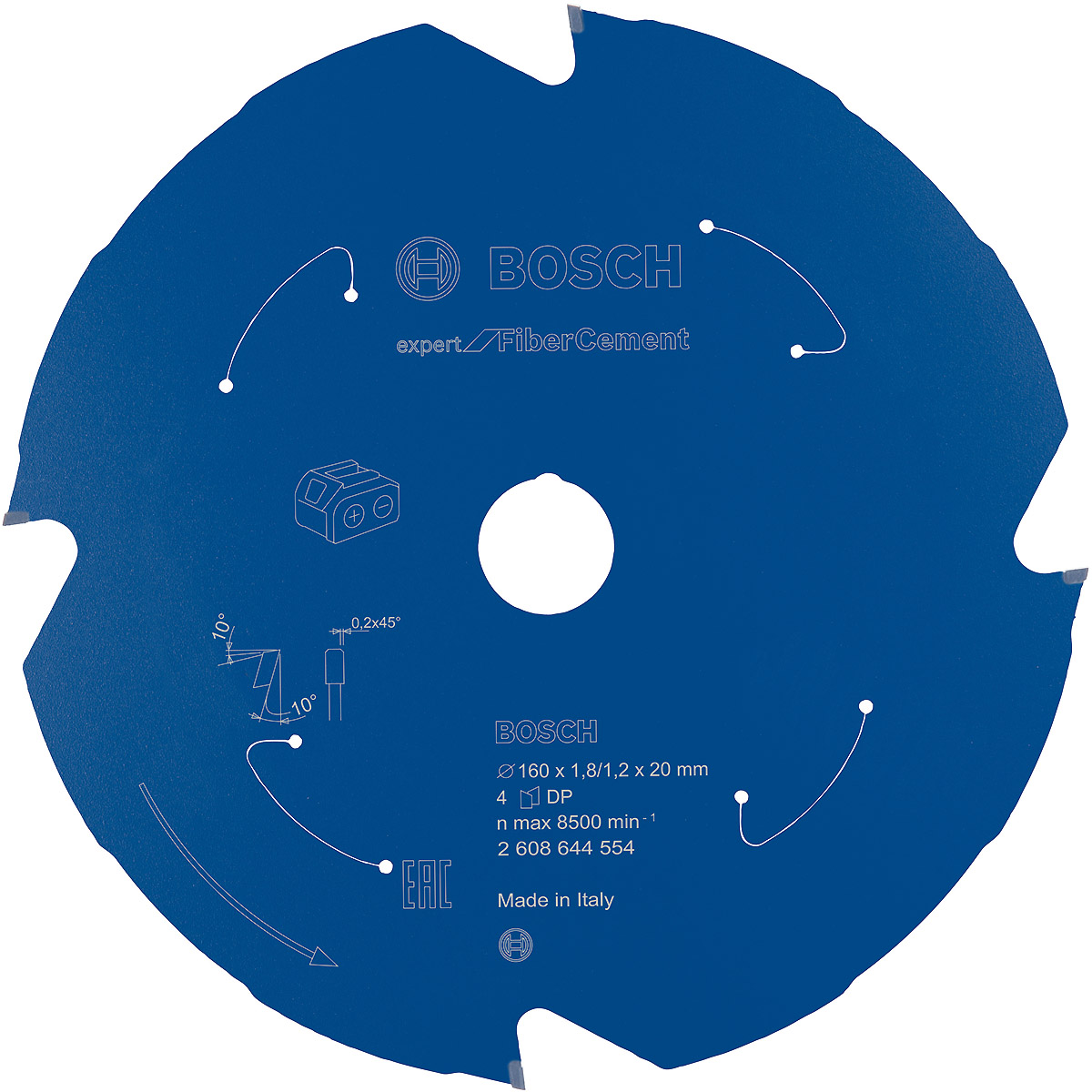 Bosch Akku-Kreissägeblatt Expert for Fibre Cement