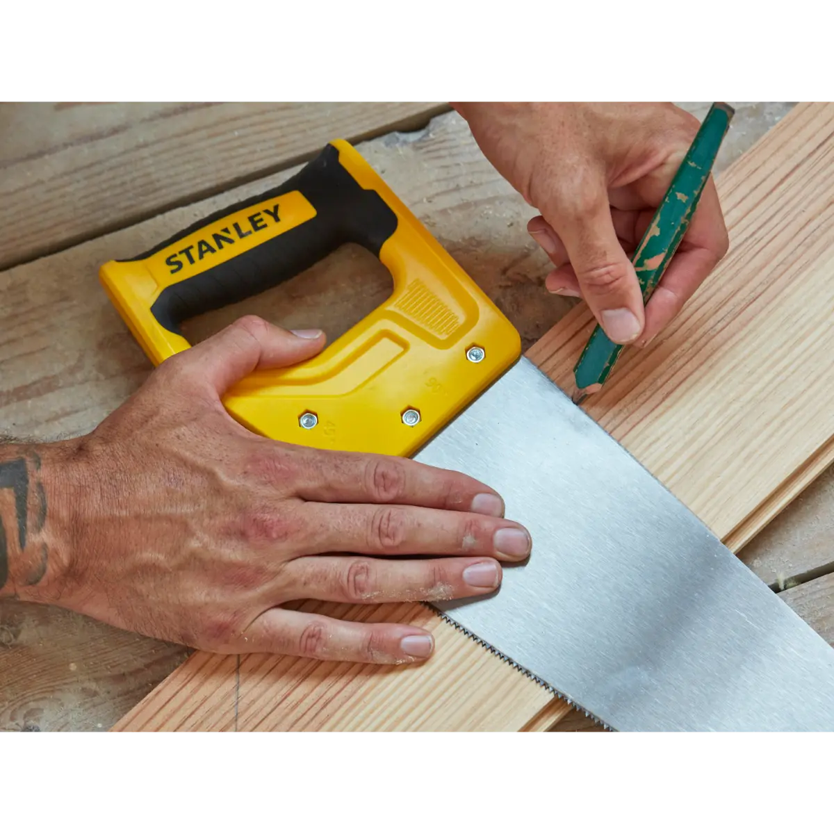 STANLEY Säge Sharp Cut 22”/550mm 7TPI
