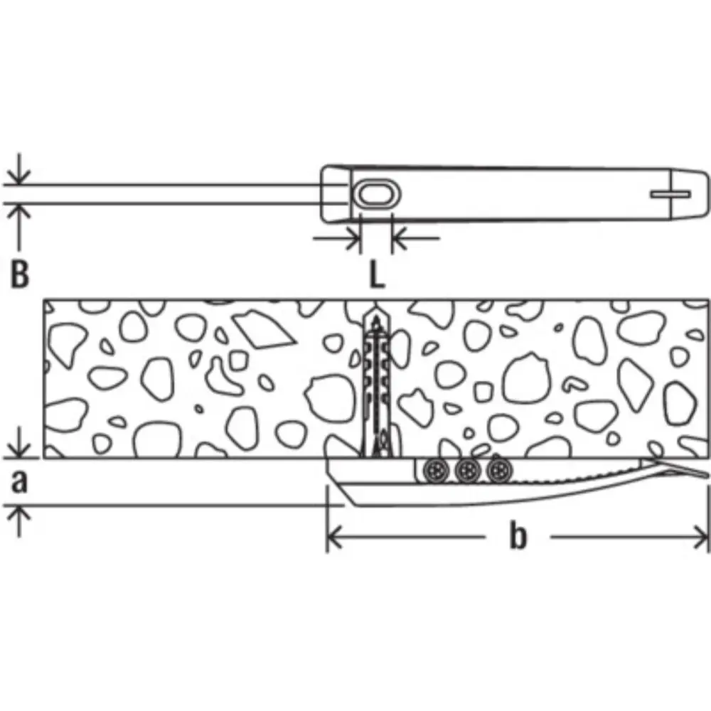 Fischer Kabelbügel KB 8