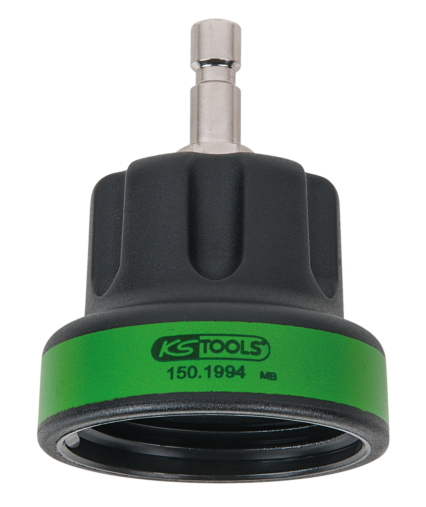 KS Tools Kühlsystem-Bajonettadapter, #22, IG M45x3, moosgrün