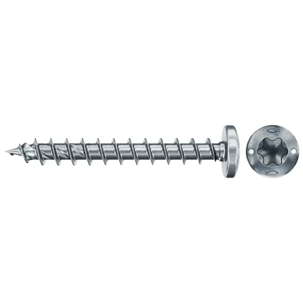 Fischer Spanplattenschraube 3,5x25 PowerFast FPF II PTF BC, Panhead, Innenstern TX, Vollgewinde