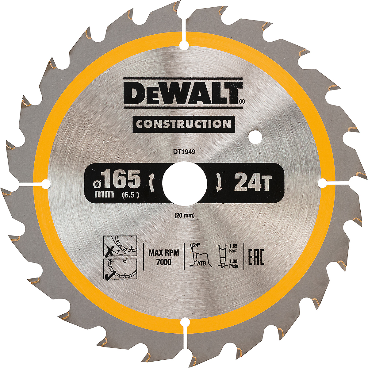 DEWALT XR EXTREME Kreissägeblatt Akku