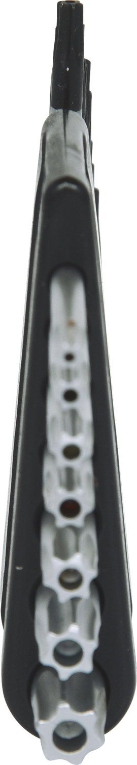 KS Tools Torx-Winkelstiftschlüssel-Satz mit Bohrung, kurz, 7-tlgTB10-TB40
