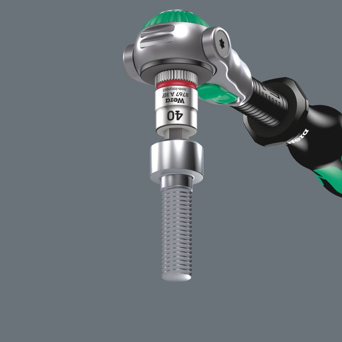 Wera 8767 A HF TORX Zyklop Bitnuss mit 1/4"-Antrieb, mit Haltefunktion