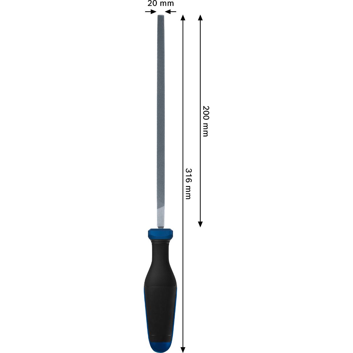 Bosch Vierkantfeile 200 mm / 8"