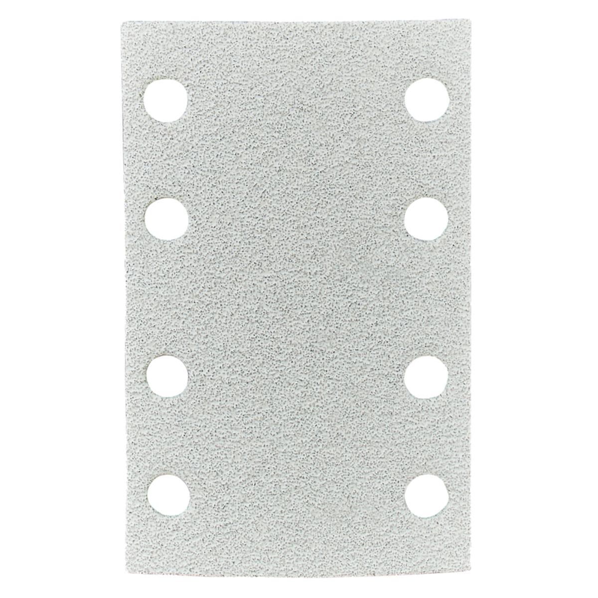 Makita Schleifpapier 80x130mm, Körnung A60,Klett, 8 Loch, 10 Stück