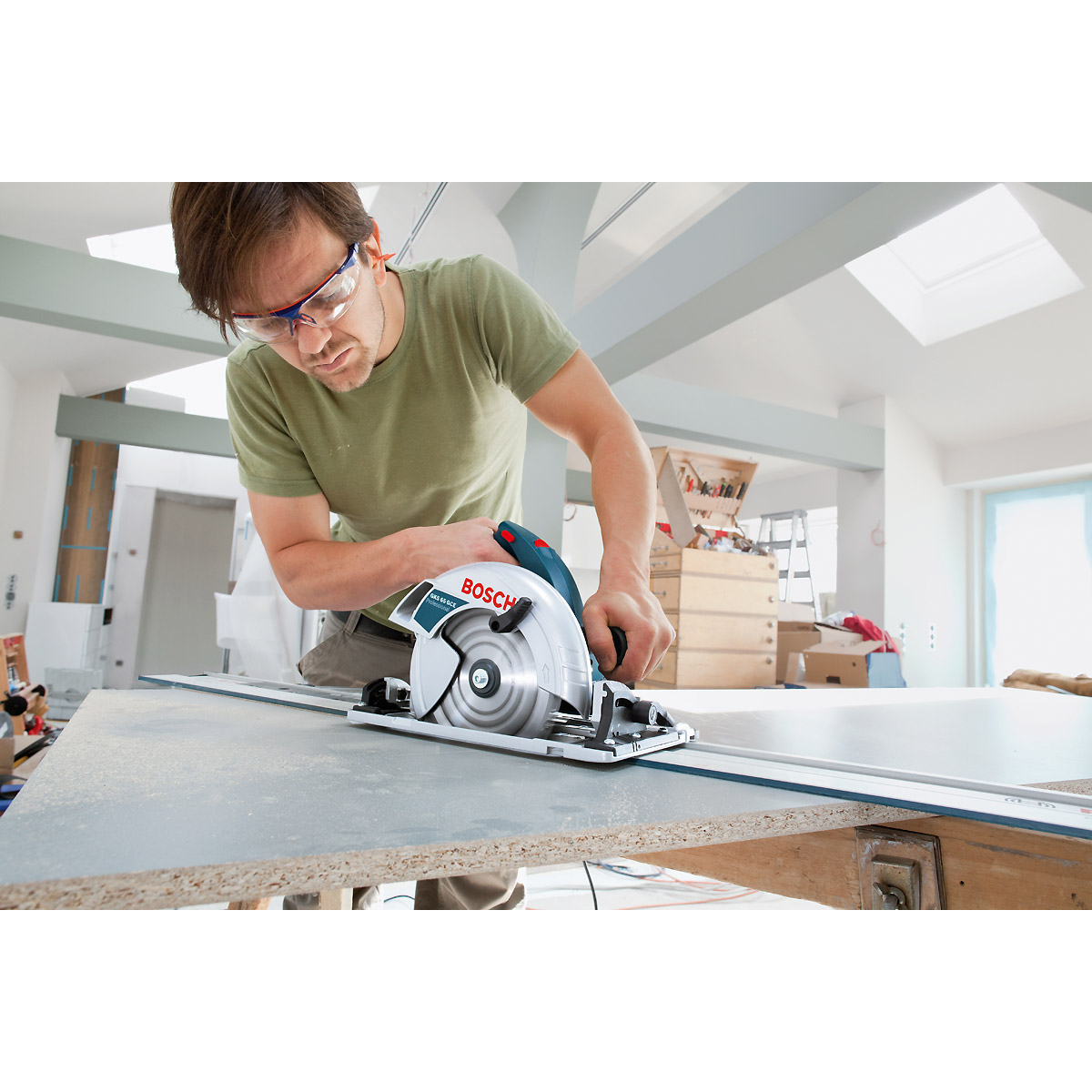 Bosch Handkreissäge GKS 65 GCE, mit L-BOXX