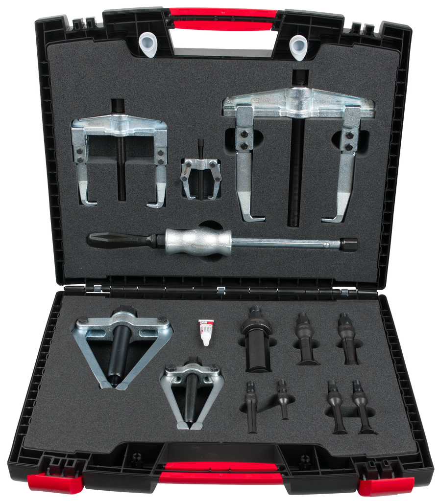 KS Tools Präzisions-Innen-Auszieher- und Abzieher-Satz, Ø 10-75mm, 13-tlg