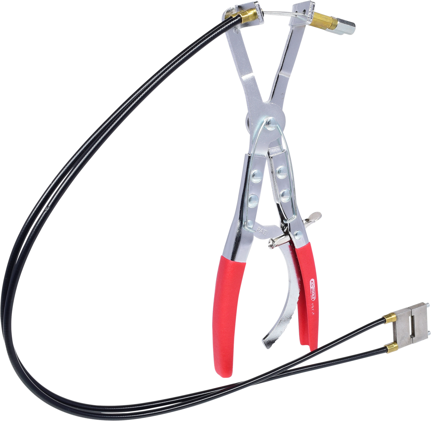KS Tools Schlauchschellenzange mit Doppelbowdenzug, 600mm