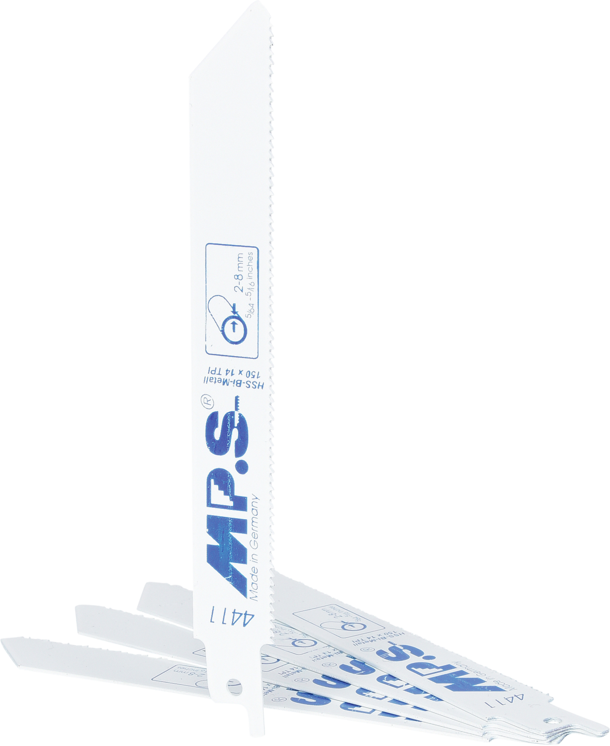 KS Tools Säbelsägeblatt, 150mm, 1,4mm, 5er Pack