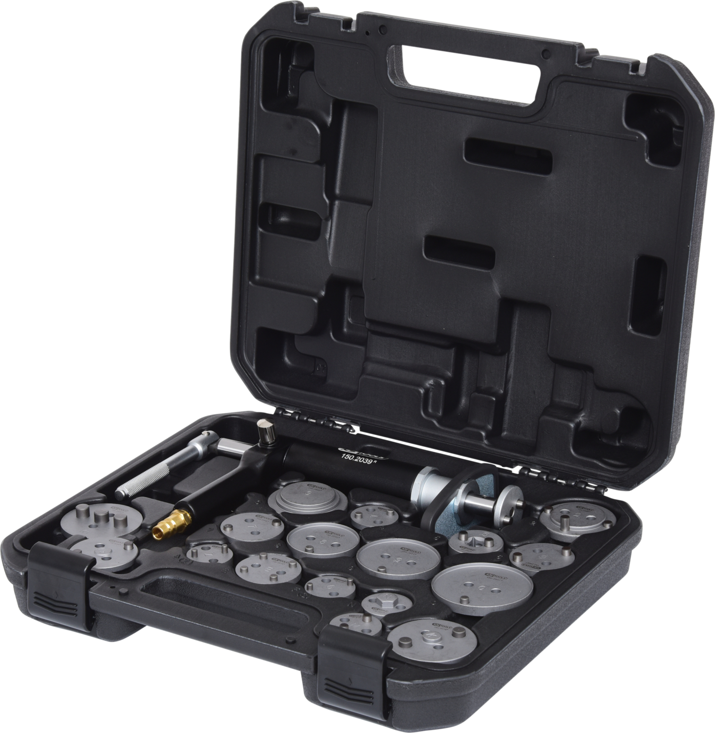 KS Tools Druckluftspindel-Bremskolbenwerkzeug-Satz, 18-tlg
